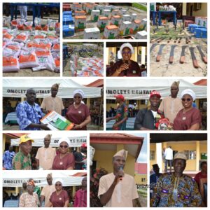 Bakare Distributes Farm Inputs To Boost Food Production In Irewolede LCDA