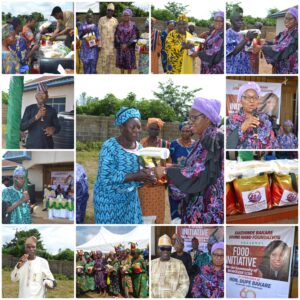 Bakare Marks 60th Birthday With Food Distribution to Widows, Elderly in Ekiti